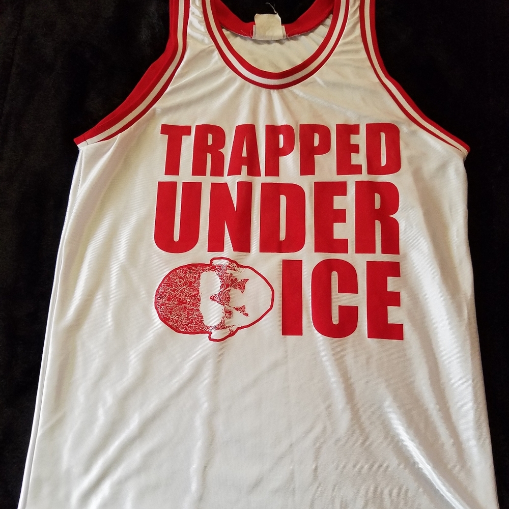 Trapped Under Ice basketball jersey